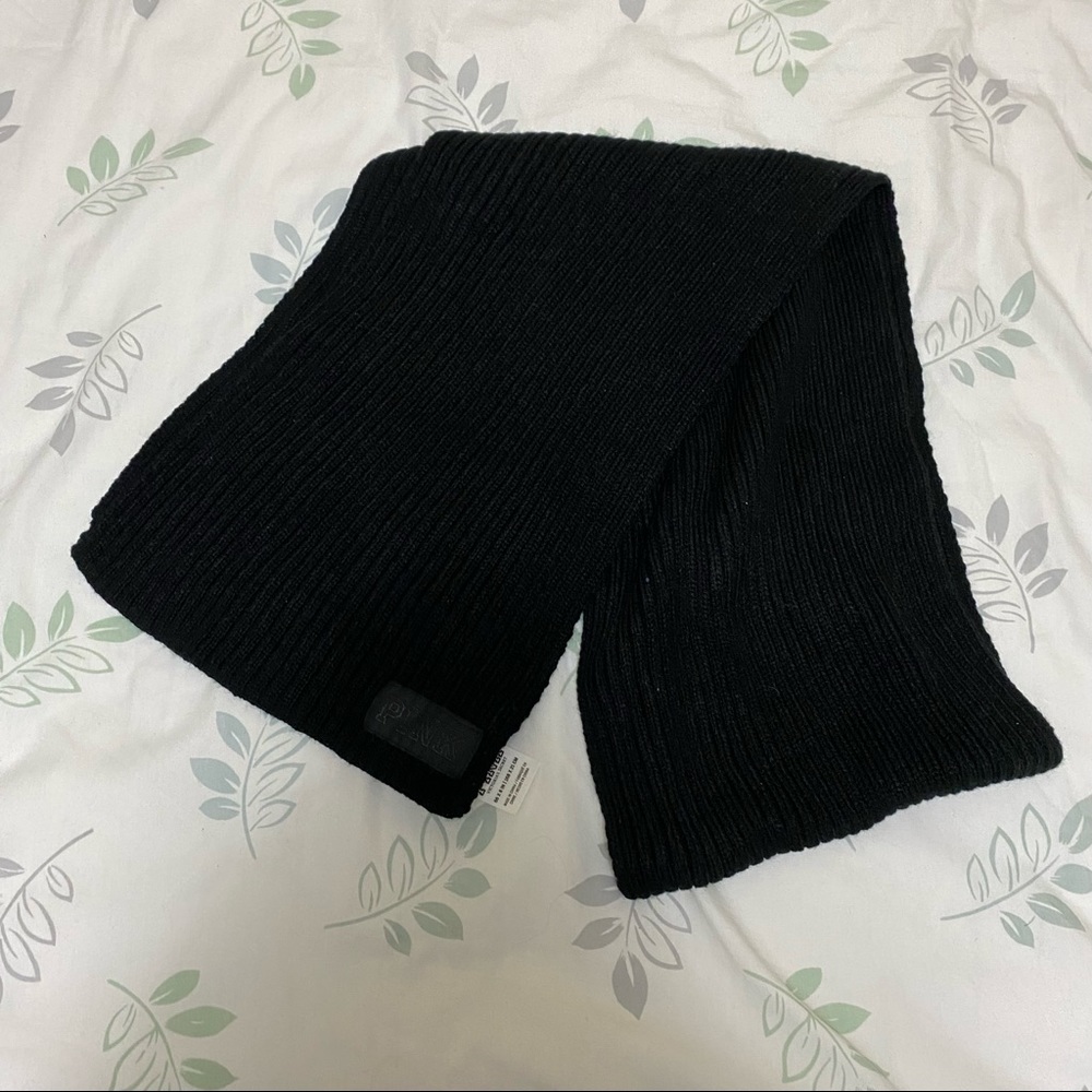 NWOT PINK - Rib Black Scarf - Picture 6 of 7